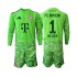 Camisola Bayern de Munique Manuel Neuer 1 Guarda-redes Criança Equipamento Primeiro 2026-2027 Manga Comprida